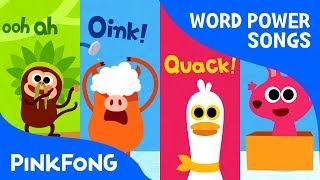 Animal Sounds | Word Power | Learn English | Pinkfong Songs for Children