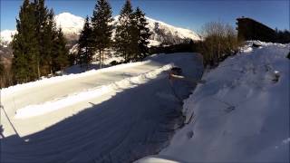 preview picture of video 'BEST GRIP pista neve ghiaccia alla conca dell'Alben'
