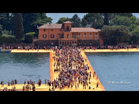 The Floating Piers by Christo and Jeanne Claude
