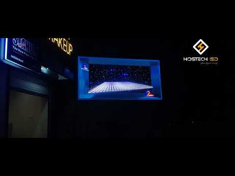 L Shaped  LED Videowall