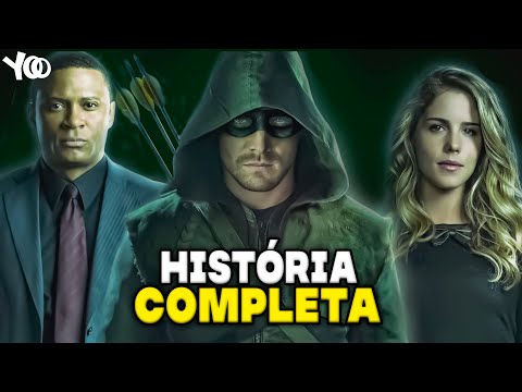 RESUMO DE ARROW (HISTÓRIA COMPLETA EM ORDEM CRONOLÓGICA) Oliver Queen, O Arqueiro Verde