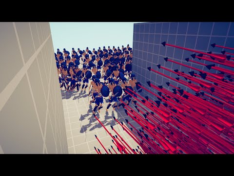 100x SKELETON vs EVERY GOD in Corridor 🔥 TABS - Totally Accurate Battle Simulator