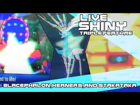 429 - LIVE! Shiny Blacephalon, Xerneas, and Stakataka in Ultra Sun/Moon (Full Odds)