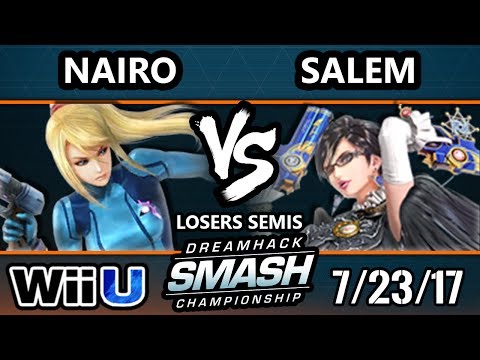 DHATL 17 Wii U - NRG | Nairo (ZSS) Vs. MVG | Salem (Bayonetta) - SSB4 Singles LS