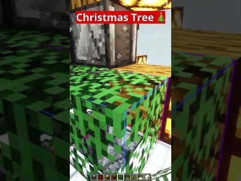 INSANE Minecraft Christmas Tree Redstone Build 😱❄️
