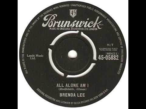 UK New Entry 1963 (13) Brenda Lee - All Alone Am I