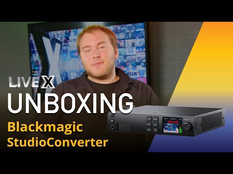 Unboxing: Blackmagic Studio Converter