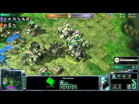 AHGL Zynga vs Microsoft Game 3 - Week 3 - Starcraft 2