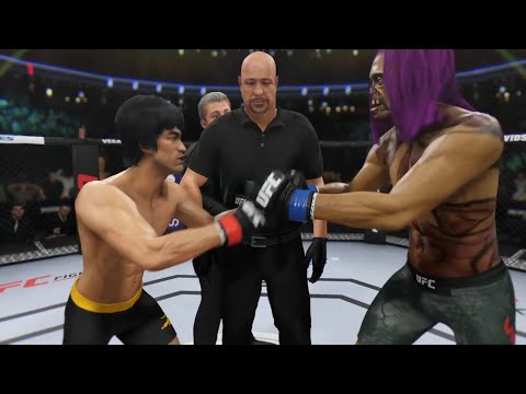 Bruce Lee vs. Bad Virus - EA Sports UFC 3