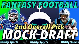 Sleeper Fantasy Football Mock Draft l What to do with Pick 2 of Your Fantasy Football Draft