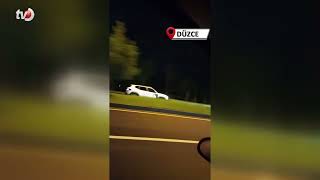 Trafiği Tehlikeye Atan Ters Yön Sürücüsü Kamerada