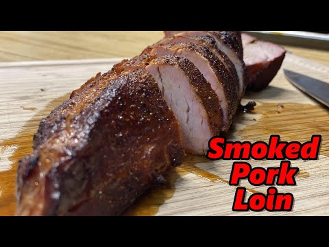 Smoked Pork Loins Cooked in the Pit Barrel Jr