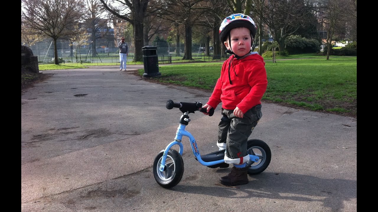Lenny On His Puky Balance Bike