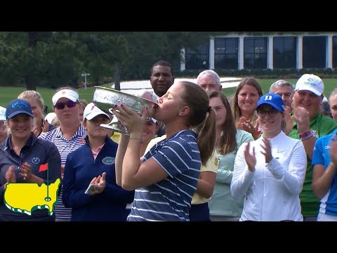 Augusta National Women's Amateur Trophy Ceremony