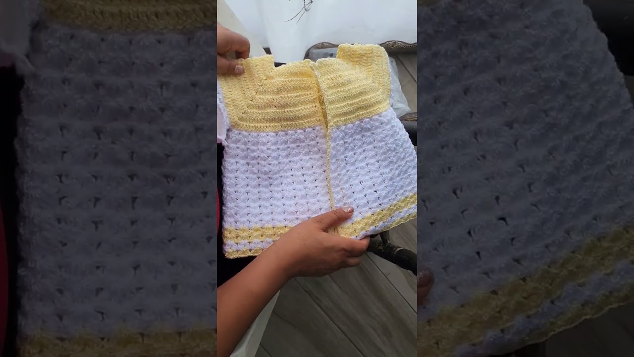 ropita a crochet para donar a bebés