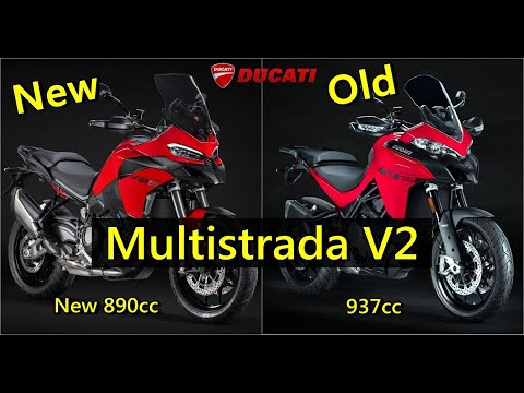 Comparison 2025 vs 2024 Multistrada V2 |All changes |TM