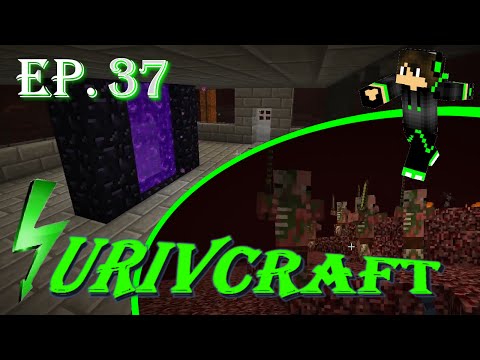 Surivcraft Ep.37 - Pigman Zombie che non ci lasciano lavorare