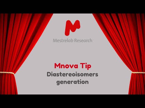 Mnova Tip 22 -  Diastereoisomers Generation