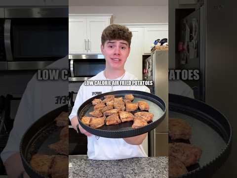 Low Calorie Crispy Air Fried Potatoes
