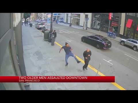 Two older men assaulted in downtown San Francisco