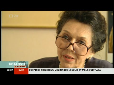 Události, komentáře - Kritika amnestie — Jiřina Jirásková /1931-2013/ (7.1. 2013)