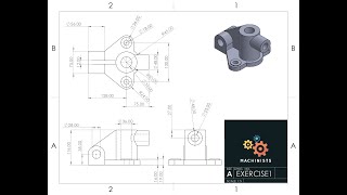 Download the video "Solidworks Tutorial | Exercise 1| Part Design #solidworks #3dmodeling #machinists"