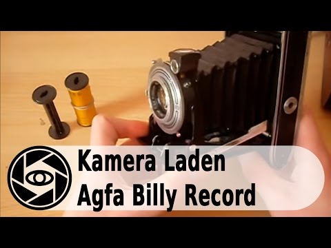 Agfa Billy Record Analog Kamera: Laden und Entladen Tutorial.