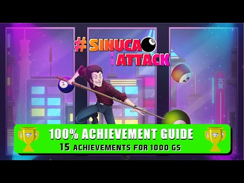 #SINUCA ATTACK 100% ACHIEVEMENT GUIDE - 15 ACHIEVEMENTS IN 15 MINUTES OR LESS