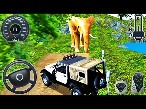 Police Car Driving Simulator - 4x4 Jeep Offroad Drive - Android GamePlayPolice Car Driving Simulator