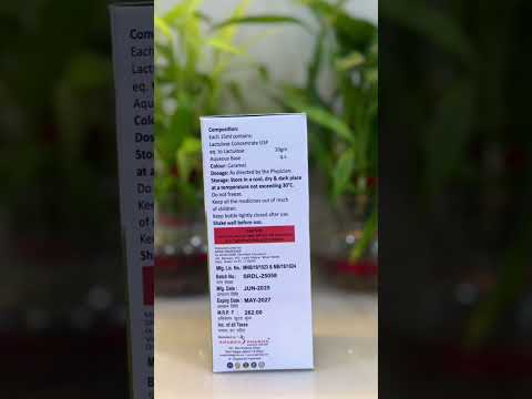 Amlsoe lactulose concetrate (amlose syrup), prescription, tr...
