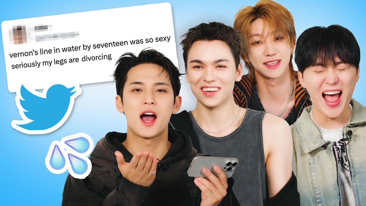 SEVENTEEN Reads Thirst Tweets