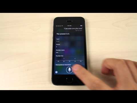 Apple iPhone 5Sの特集：Siri (Special feature of Apple iPhone 5S: Siri)