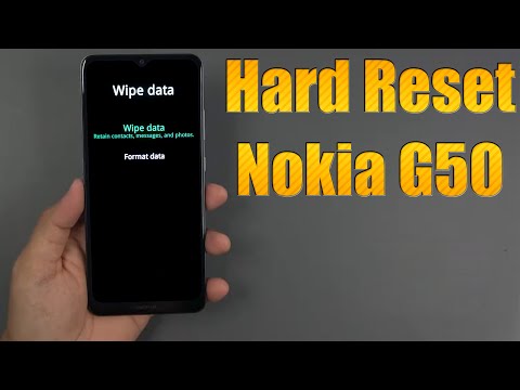 Hard Reset Nokia g50 | Factory Reset Remove Pattern/Lock/Password (How to Guide)