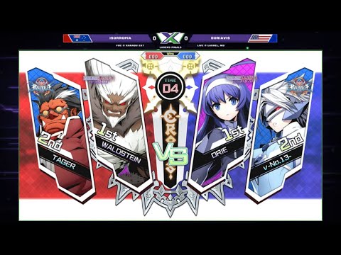 F@X 287 BBTAG - Isorropia Vs. Doriavis - BlazBlue: Cross Tag Battle Losers Finals