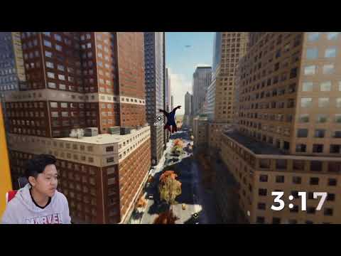Spiderman PS4 Swinging Challenge