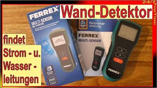 ALDI Angebot ✔ Wand Detektor - findet Strom & Wasserleitungen in der Wand - DIY Handwerk Gadget
