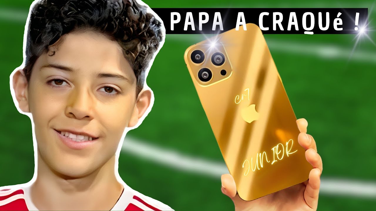 Ronaldo offre ENFIN l'iPhone tant attendu à Junior ! Sa réaction 😱📱