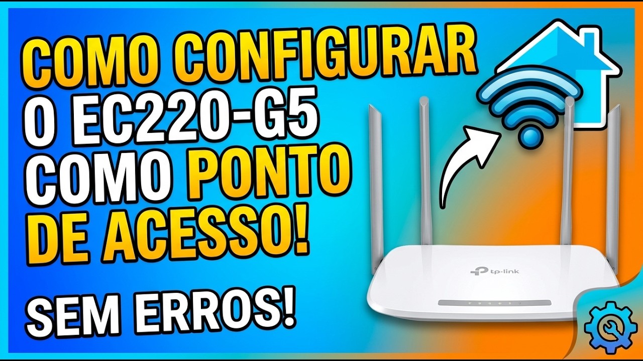 Miniatura da avaliação em vídeo de Roteador TP-Link Aginet EC220-G5 V2
