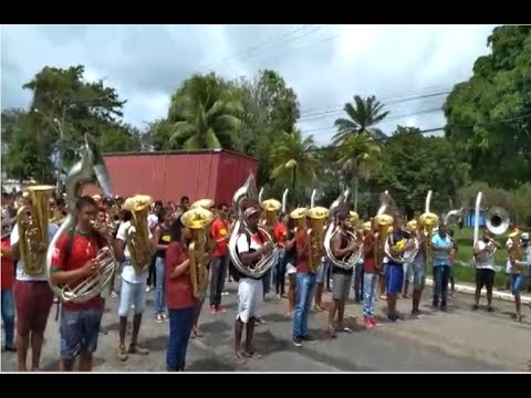 A maior Banda Marcial da Bahia em Dias D'Ávila - O grande Encontro ( Banda Show )