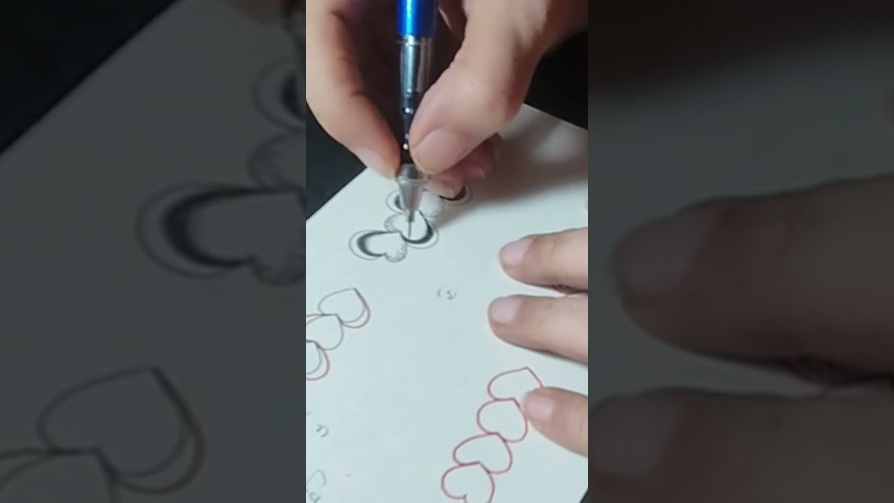 Zentangle Pattern 14 - Sweet Heart