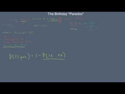 Two Approaches to the Birthday Paradox