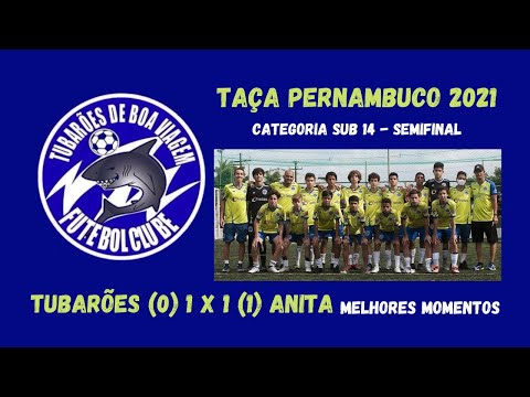 Taça Pernambuco Sub14 (2021) - Tubarões (0) 1x1 (1) Anita
