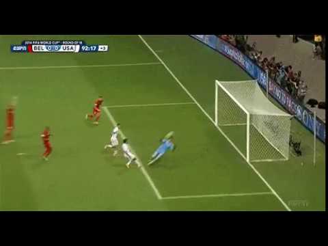 Chris Wondolowski OPEN GOAL MISS vs Belgium 2014 World Cup looool