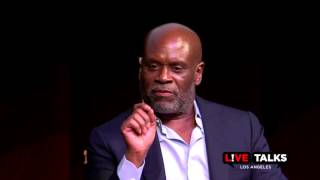 LA Reid in conversation with Big Boy, Real 92.3 Morning Show host
