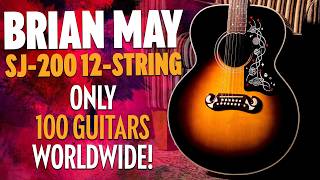 Video thumbnail for Brian May's BRAND NEW Gibson Signature Acoustic! | Brian May SJ-200 12-String! by Peach Guitars