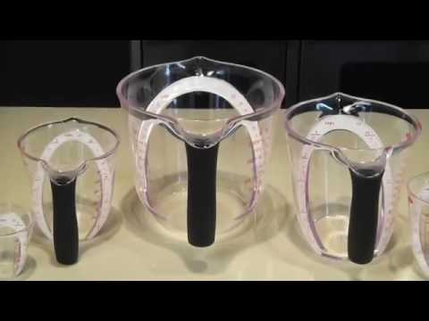 【產品介紹】輕鬆看量杯，超神奇！從上方就看得見刻度！｜OXO