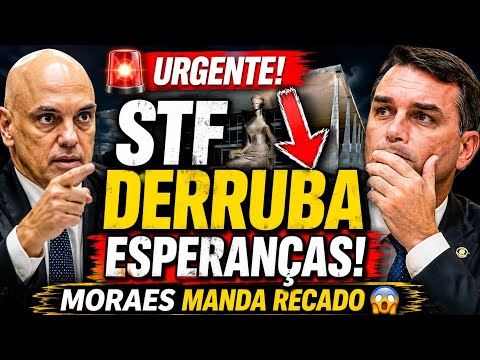 BOMBA POLÍTICA!FLÁVIO BOLSONARO RECEBE DURO RECADO E DECISÃO DO STF ABALA EXPECTATIVAS DE APOIADORES