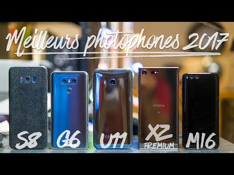 GALAXY S8 VS HTC U11 VS LG G6 VS XPERIA XZ PREMIUM VS XIAOMI MI6 FIGHT DU JOUR