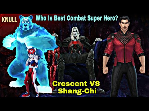 Crescent VS Shang Chi WBL Knull Stage 15 Comparison - Marvel Future Fight