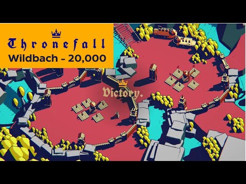 Thronefall - Wildbach 20,000 Score Achievement | Tutorial & Walkthrough